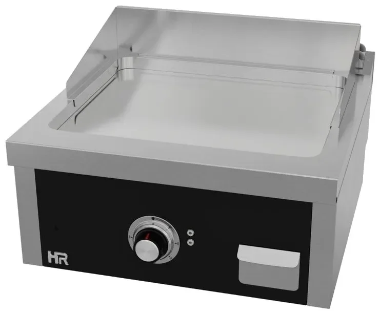 Plancha fry-top professionnelle électrique à poser 600x600x410 mm plaque chromée Jusqu’à Épuisement Des Stocks