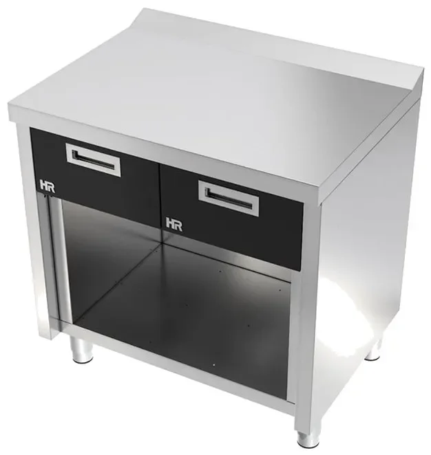 Acheter En Ligne Plan neutre sur placard ouvert avec tiroir 800x600x865 mm