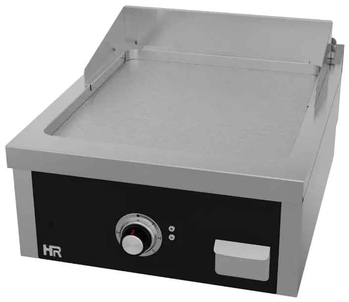 Meilleur Choix Plancha électrique fry-top professionnelle à poser 600x750x410mm plaque acier rectifié