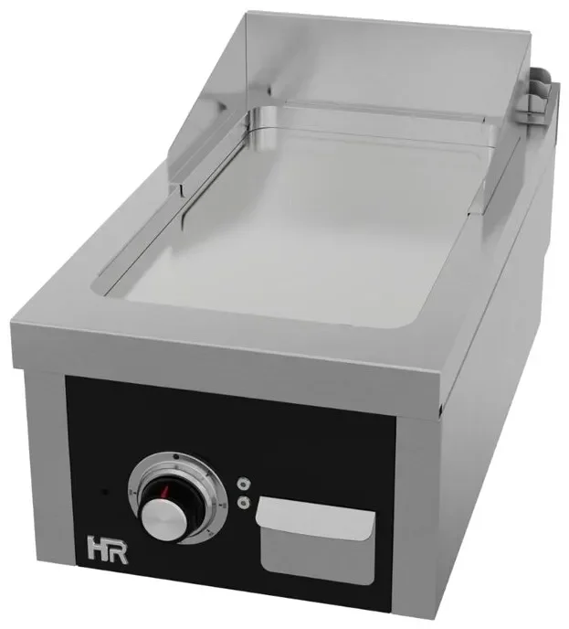 Plancha électrique fry-top professionnelle à poser 400x750x410mm plaque chromée Achat Immédiat
