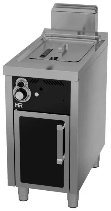Friteuse à gaz professionnelle sur placard avec porte 12 litres profondeur 750 mm Offre Exclusive