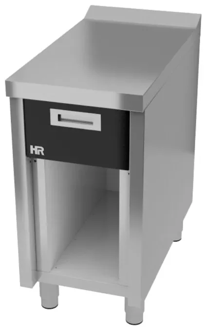 Nouveauté Plan neutre sur placard ouvert avec tiroir 400x750x865 mm