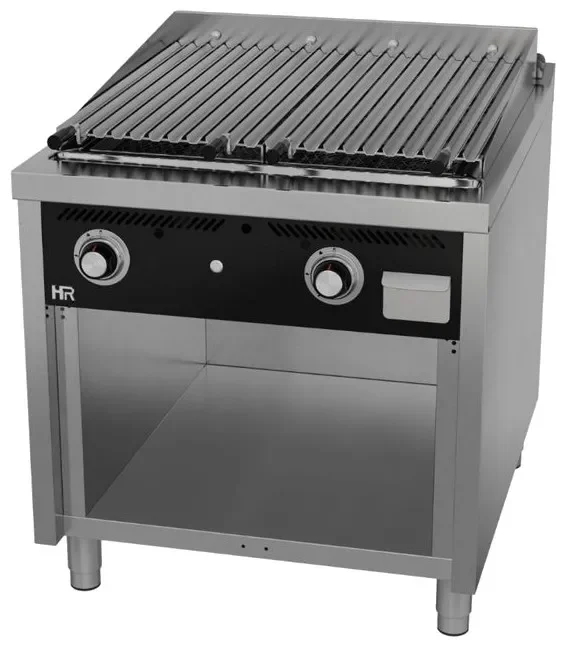 Prix Bas Barbecue à gaz professionnel 800x930x945mm sur placard ouvert