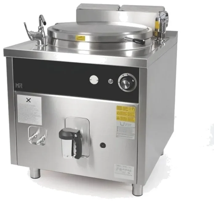 Nouveauté Marmite à gaz professionnelle 150 litres remplissage manuel profondeur 930 mm