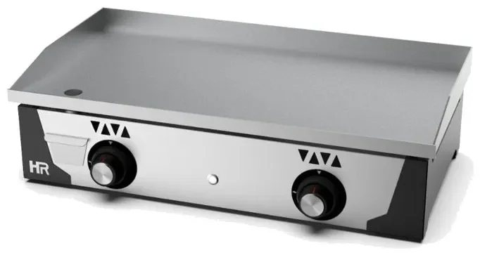 Achat Immédiat Plancha à gaz professionnelle plaque 15mm en acier rectifié 9600w
