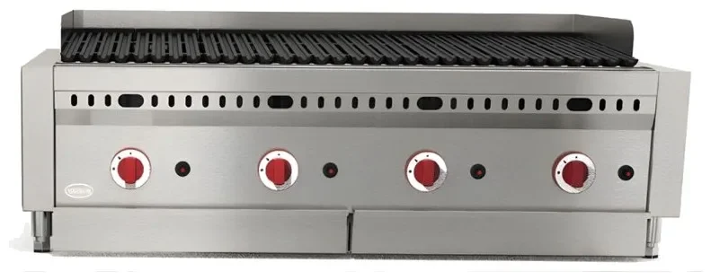 Prix Promo Grill barbecue à gaz professionnel 8 brûleurs 36 000w