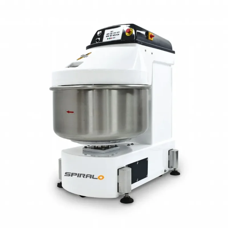 Pétrin à spirale capacité 120 kg 220 trs/min Haute Qualité