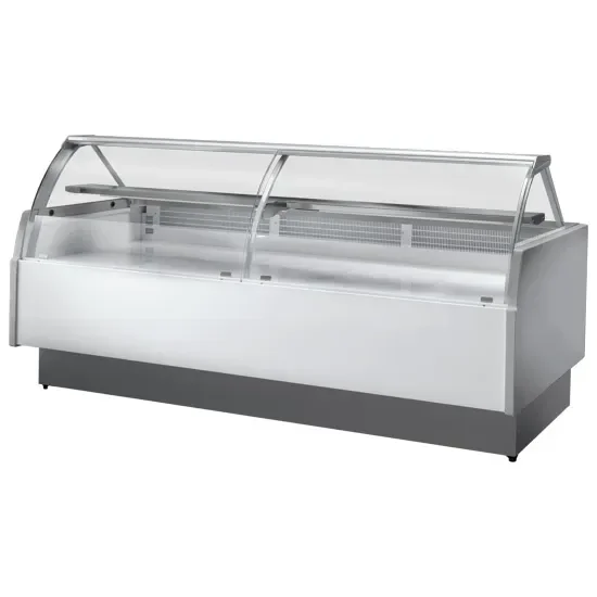 Livraison Express Vitrine réfrigérée vitre bombée ventilée température +2/+5°c