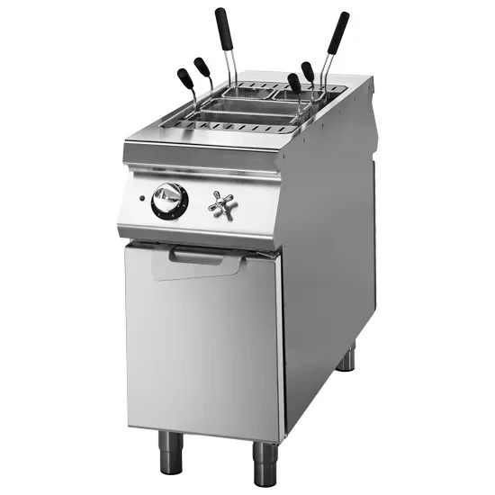 Achetez Aujourd’hui Cuiseur à pâtes électrique sur coffre avec portes 1 cuve gn 1/1 - 40 litres
