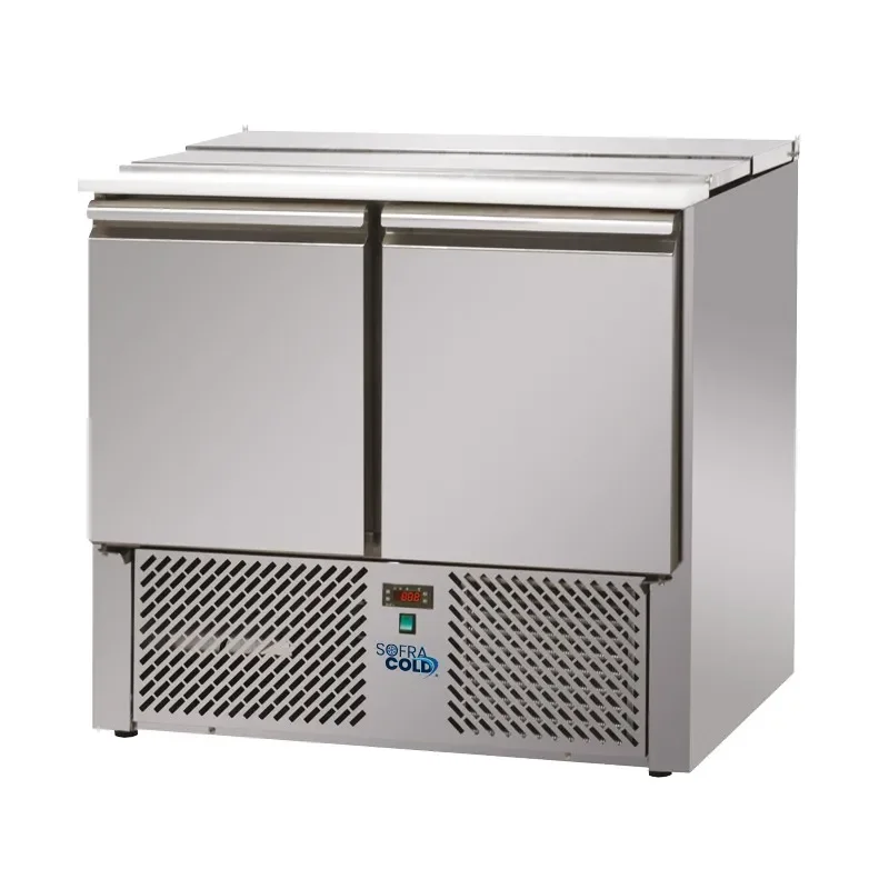 Affaire À Saisir Saladette positive tropicalisée petit modèle gn 1/1 avec 2 portes - 220 l - 904x700x880
