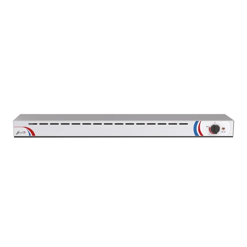 Rampe chauffante vitrocéramique avec régulation de la puissance - longueur 1220 mm Populaire