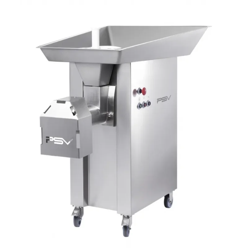 Prix Promo Hachoir à viande sur socle et sur roues pour labo de boucherie 42, 2000 kg/heure - 380 v