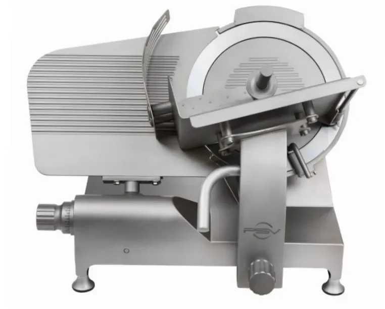 Certifié Trancheurs à pignons professionnel pour jambon en inox - lame=350mm