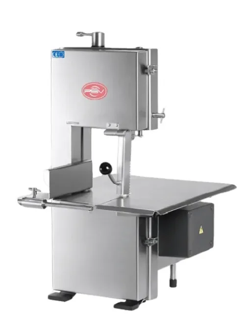 Nouveauté Scie à os électrique à poser pour boucherie professionnelle - 760x760x1150 l=1740 mm