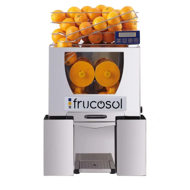 Promotion Saisonnière Presse-agrumes professionnel avec programmeur numérique, max diamètre 85 mm - 25 fruits/min