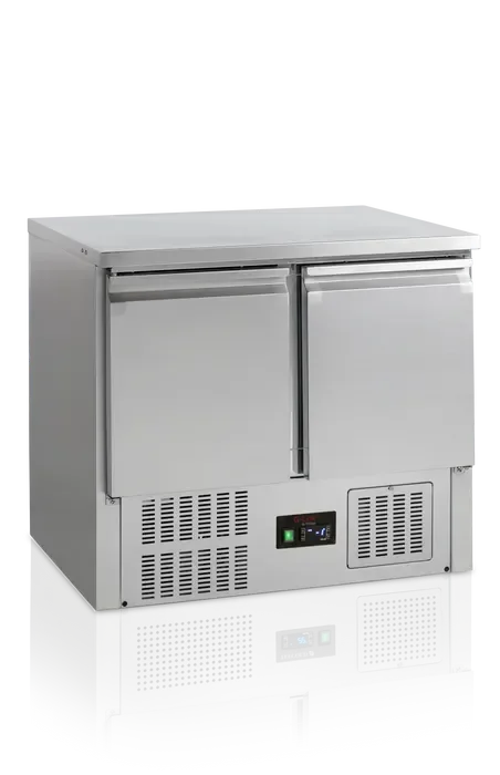 Comptoir pour saladette professionnel positif - 900x700x877 mm Affaire À Saisir