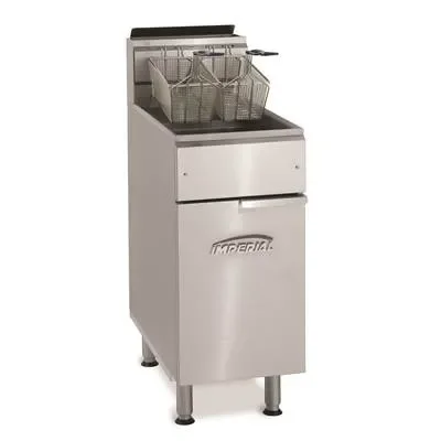 Friteuse à gaz sur coffre haut rendement professionnel - 27l - 41kw Prix Cassé