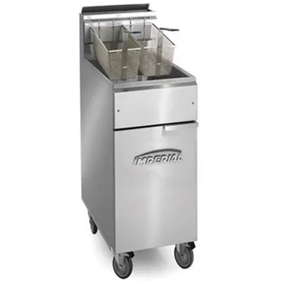 Soldes Friteuse à gaz à chauffe indirect sur coffre haut rendement professionnel - 22l - 36kw
