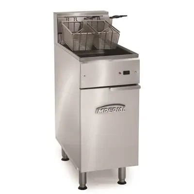 Solde Friteuse électrique sur coffre haut rendement avec résistances relevable professionnel- 22l - 14kw