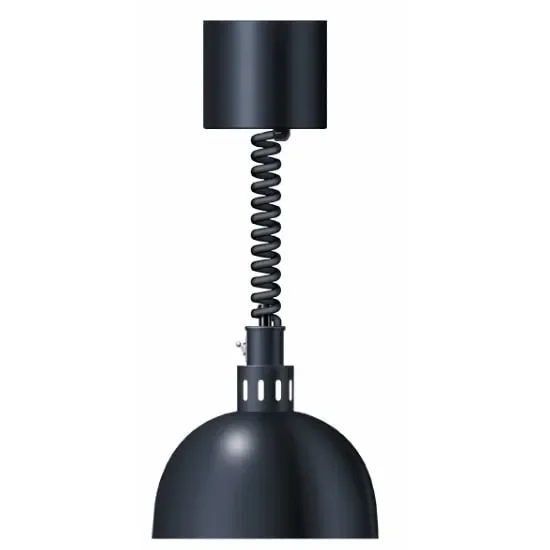 Lampe chauffante noire cordon rétractable - 250 w Prix Bas