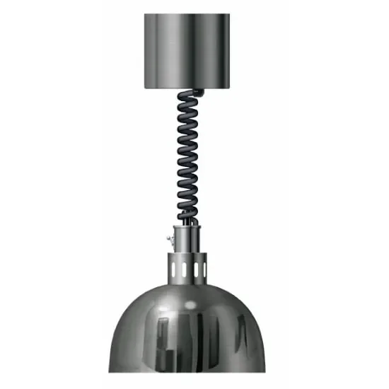 Lampe chauffante nickel antique rétractable- 250 w Vente Directe
