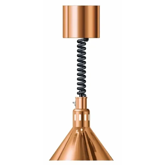 Offre Spéciale Lampe chauffante cuivre brillant rétractable- 250 w