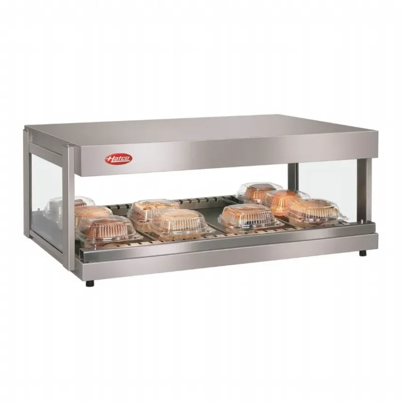 Présentoir chauffant horizontal simple - 1041x495x379 mm Prix Bas