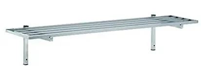 Meilleure Vente Étagère murale inox tubulaire consoles fixes - 2000x400x250 mm