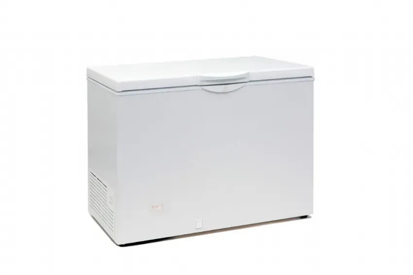 Nouvel Arrivage Refroidisseur de bouteilles blanc avec couvercle à charnières - 275l