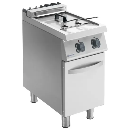 Achat Immédiat Friteuse électrique sur soubassement fermé avec capacité 18 l - 14 kw