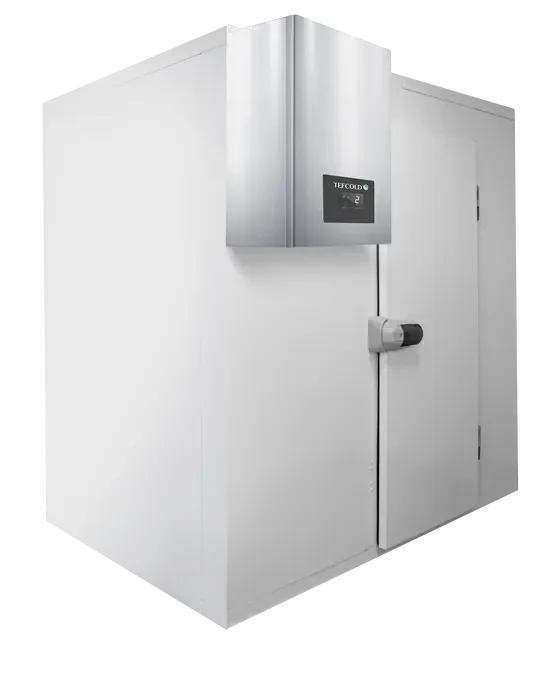 Chambre froide positive 0 à +8 °c avec isolation de 80 mm - 2100 x 2100 x 2200 mm Seulement Aujourd’hui