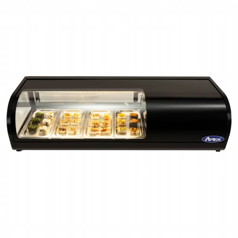 Usine Directe Vitrine réfrigérée à sushis 93 l - 1800 × 430 × 310 mm
