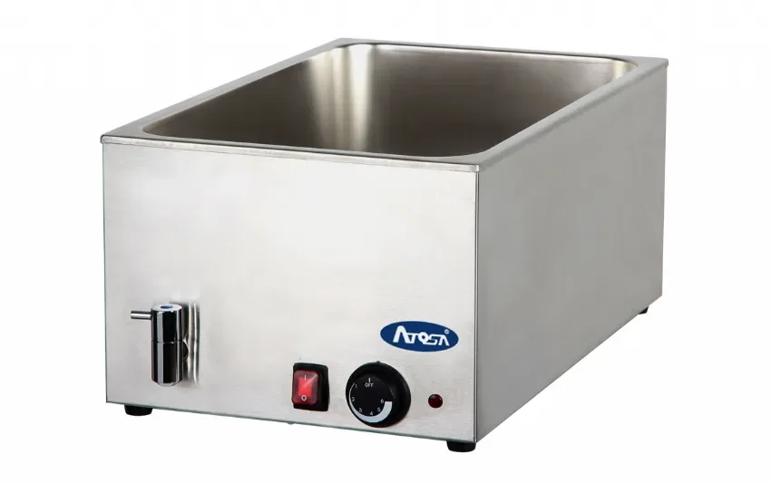 Pas Cher Bain marie pour gn1/1 avec robinet de vidange - 336×583×243 mm