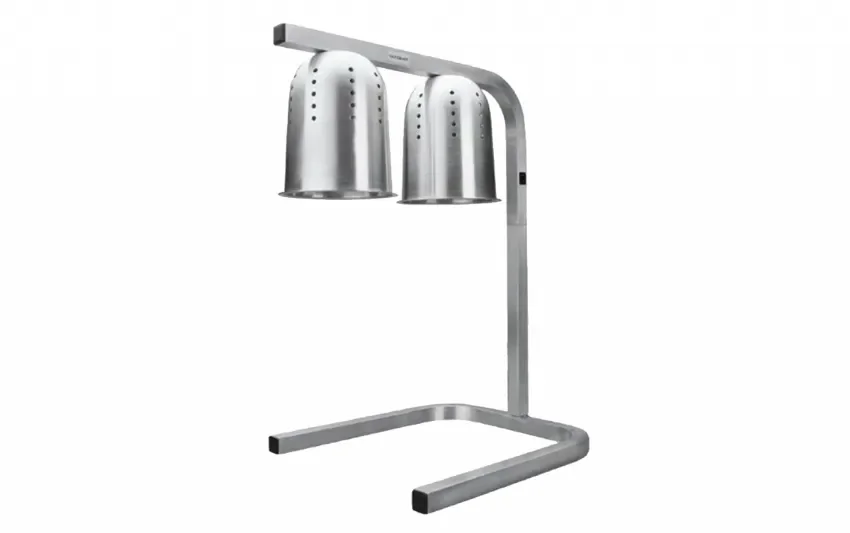 Usine Directe Chauffe frites 2 lampes finition inox