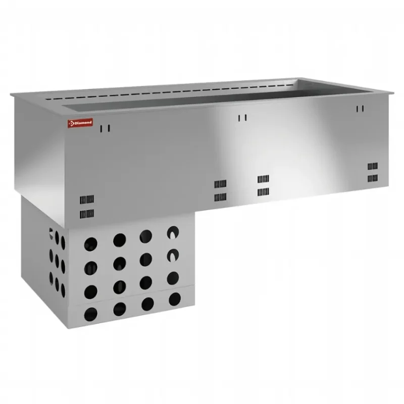 Elément cuve réfrigérée ventilée 5x gn 1/1 - +2° +5° Expédition Rapide