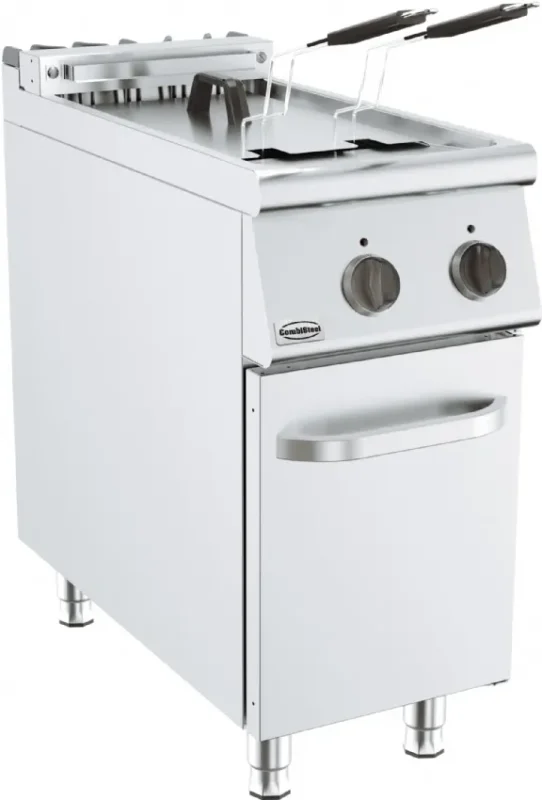 Livraison Gratuite Friteuse professionnelle électrique 1 cuve 22 l - 400x900x900 mm