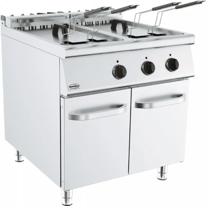 Friteuse professionnelle électrique 2 cuves 22 l - 800x900x900 mm Must-Have