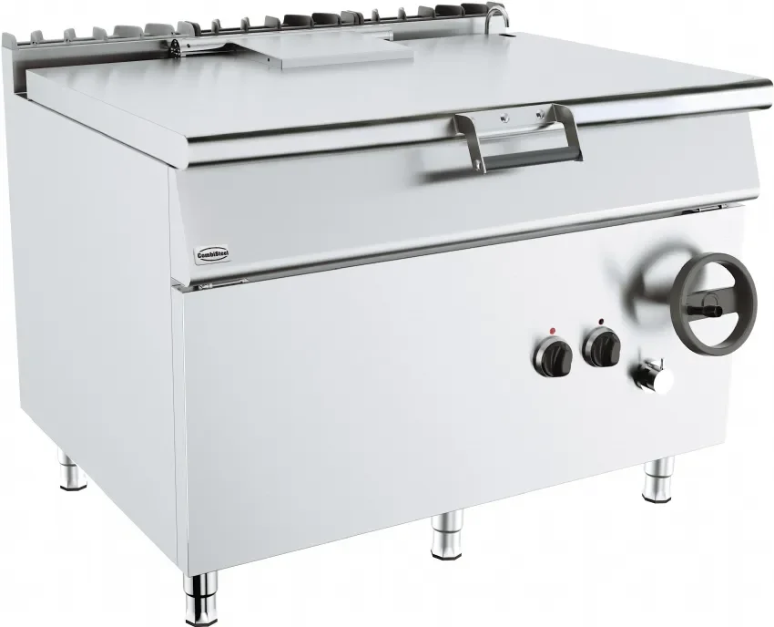 Promotion Sauteuse basculante professionnelle électrique 120 l - 1200x900x900 mm