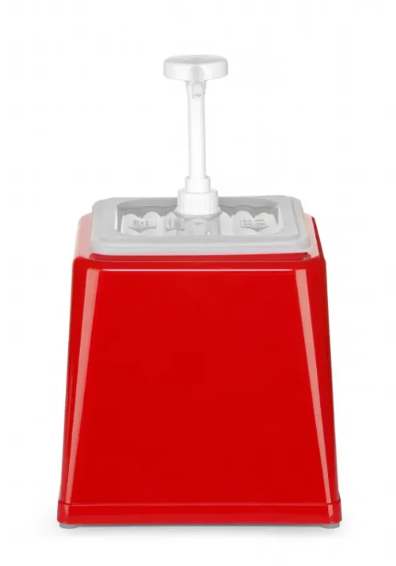 Distributeur de sauces rouge 2,5 l gn 1/6 200 mm Seulement Aujourd’hui