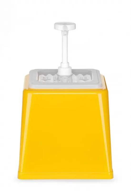 Distributeur de sauces jaune 2,5 l gn 1/6 200 mm Soldes