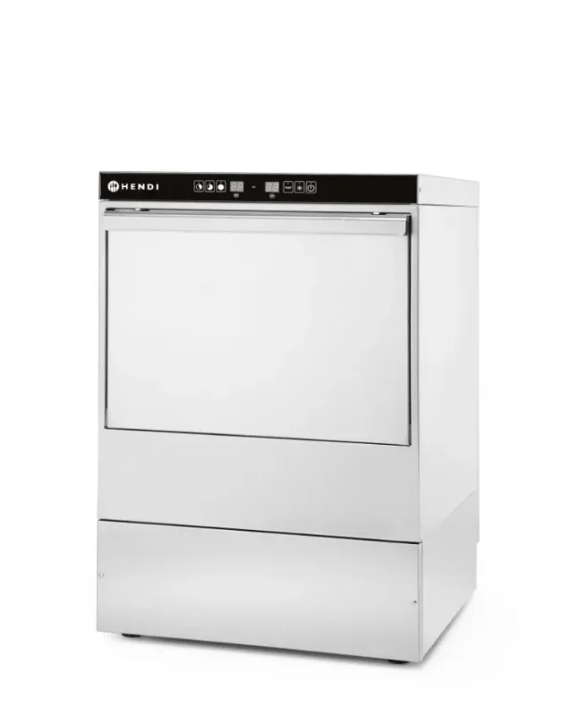 Lave-vaisselle professionnel triphasé 50 x 50 cm à commande électronique - 570x600x830 mm Populaire