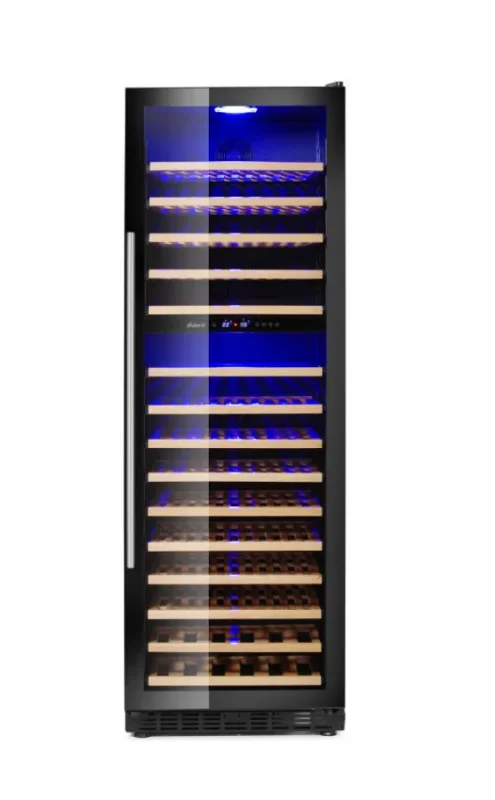 Cave à vin professionnelle 160 bouteilles deux zones - 447 l Offre Exclusive