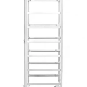 Vente Flash Chariot inox pour 7 casiers de lavage 500x500 mm - 615x560x1700 mm