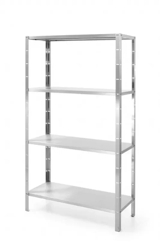 Étagère inox avec 4 tablettes - 1000x400x1800 mm Usine Directe