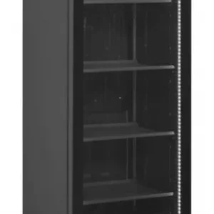 Achat Immédiat Armoire à boisson noire porte vitrée avec charnière gauche - 397 l