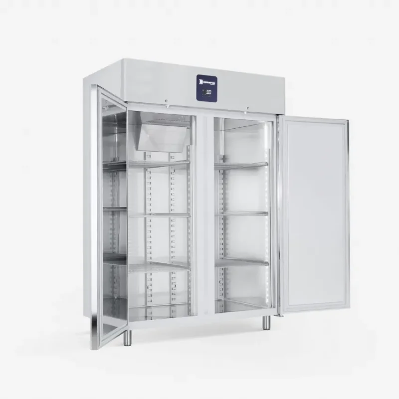 Satisfait Ou Remboursé Armoire réfrigérée négative 2 portes pleines -15/-22°c gamme premium - 1380 l