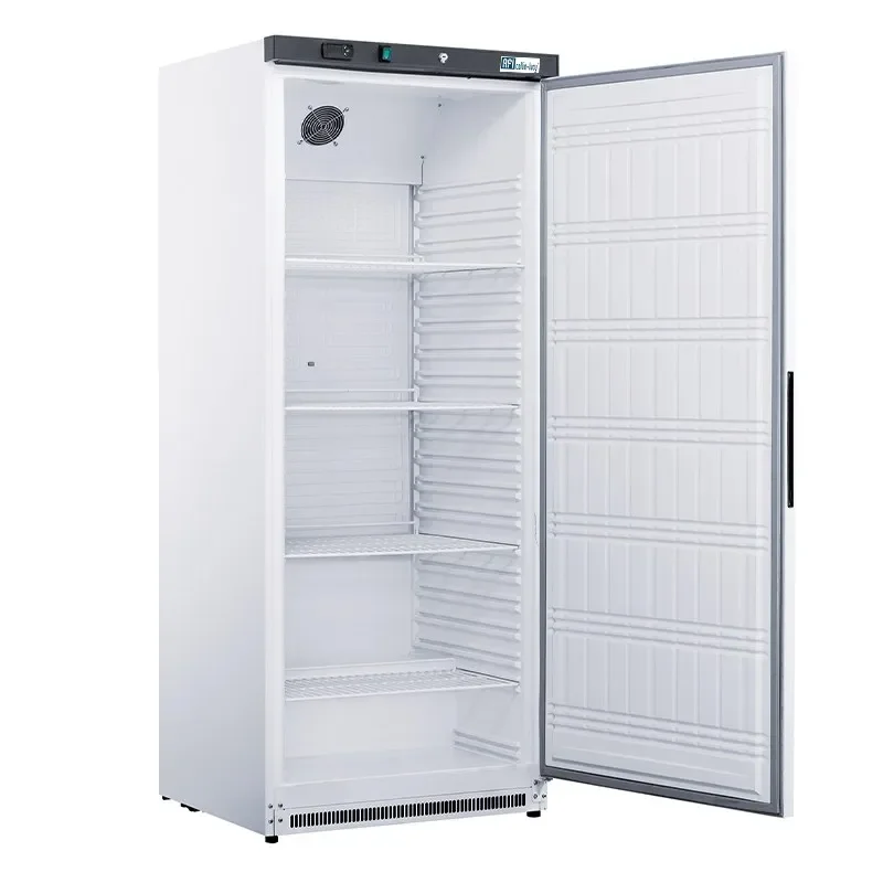 Armoire réfrigérée positive blanche 1 porte pleine température -2/+8°c - 570 l Prix Bas