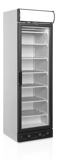 Congélateurs verticaux de vitrine 300 l blanc 1 porte vitrée - 595x640x1980 mm Haute Qualité