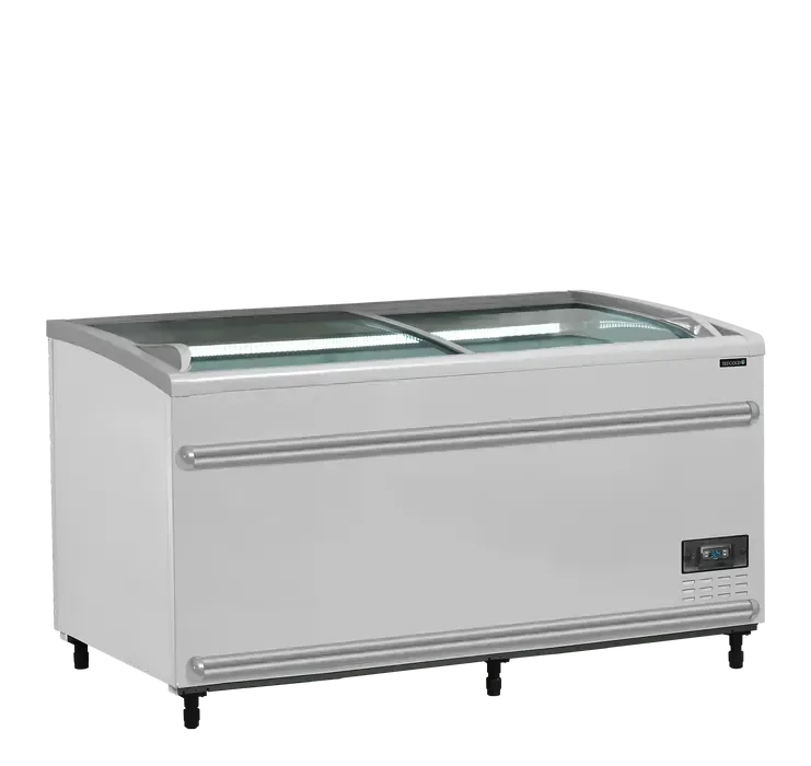 Réfrigérateur convertible en congélateur de supermarché 715 l blanc - 1456x858x890 mm Dernier Modèle