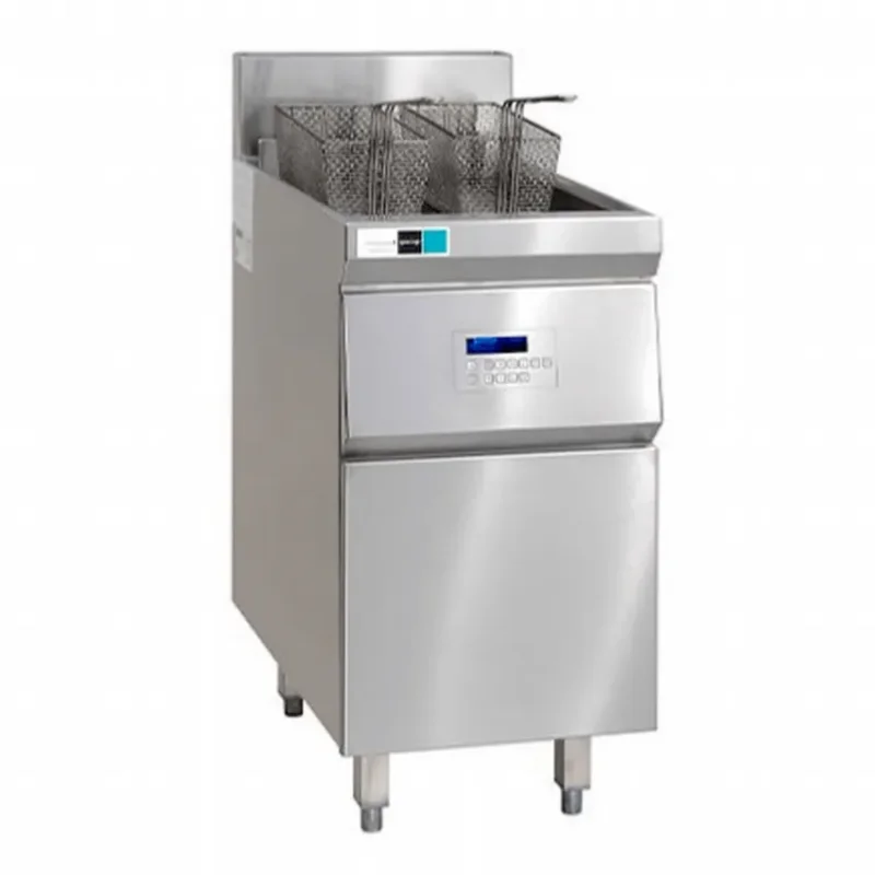 Offre Limitée Friteuse électrique sur coffre haut rendement 20 l - 400x800x900 mm